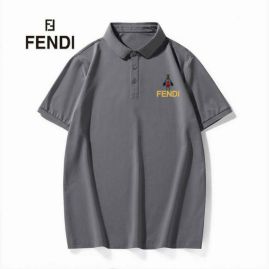 Picture of Fendi Polo Shirt Short _SKUFendiPoloShortm-3xl25t0320145